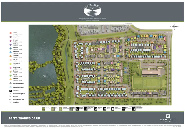 Barratt Homes at Lakewood Meadows, Cambridgeshire