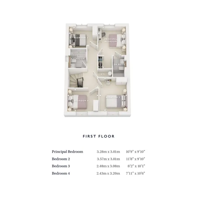 Photo 3 — Plot 50A Russell Road, Toddington, Toddington, LU5 6QF
