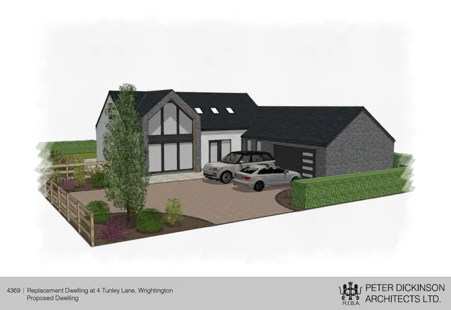Tunley Lane, Wrightington, photo 1