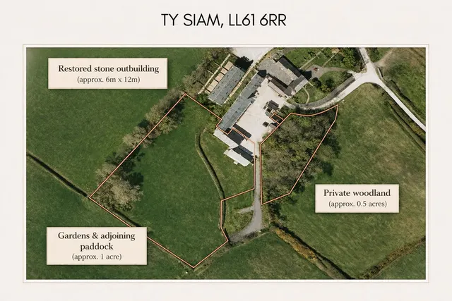 Photo 2 — Dwyran, Llanfairpwllgwyngyll, Isle of Anglesey, LL61 6RR