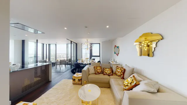 37th Floor 2 Bedroom Flat Damac Tower, Nine Elms, SW8, photo 1