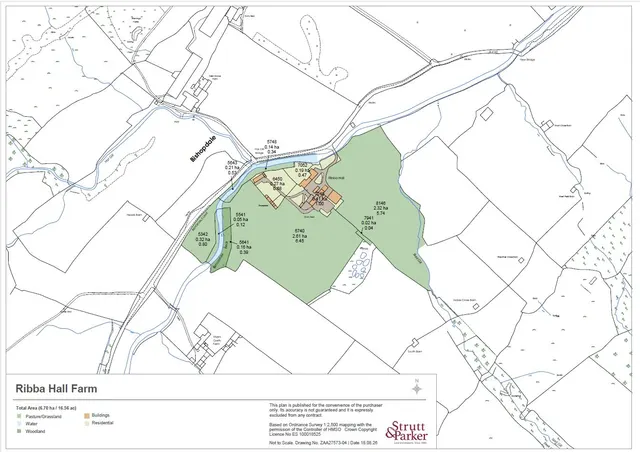 4 bedroom house — Ribba Hall Farm (Lot 1), Bishopdale, Leyburn, North Yorkshire, DL8 3TG