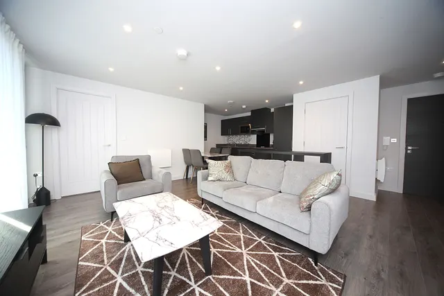 Bed Apartment with Parking in the Hive- Castle Street, Luton, photo 1