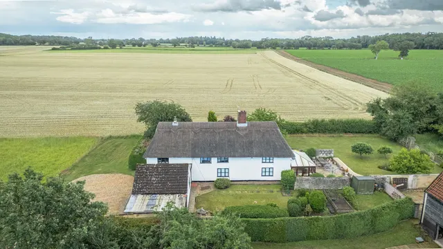 Thatched Farmhouse and Unconverted Ba, photo 2