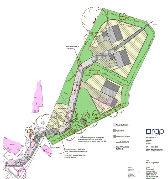 Development Plot In Score View, Ilfracombe, EX34, photo 3