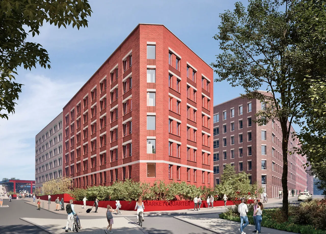 Bicycle Works, Smithgate phase one — CGI