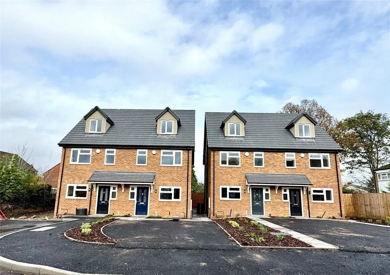 Semi-detached houses exterior