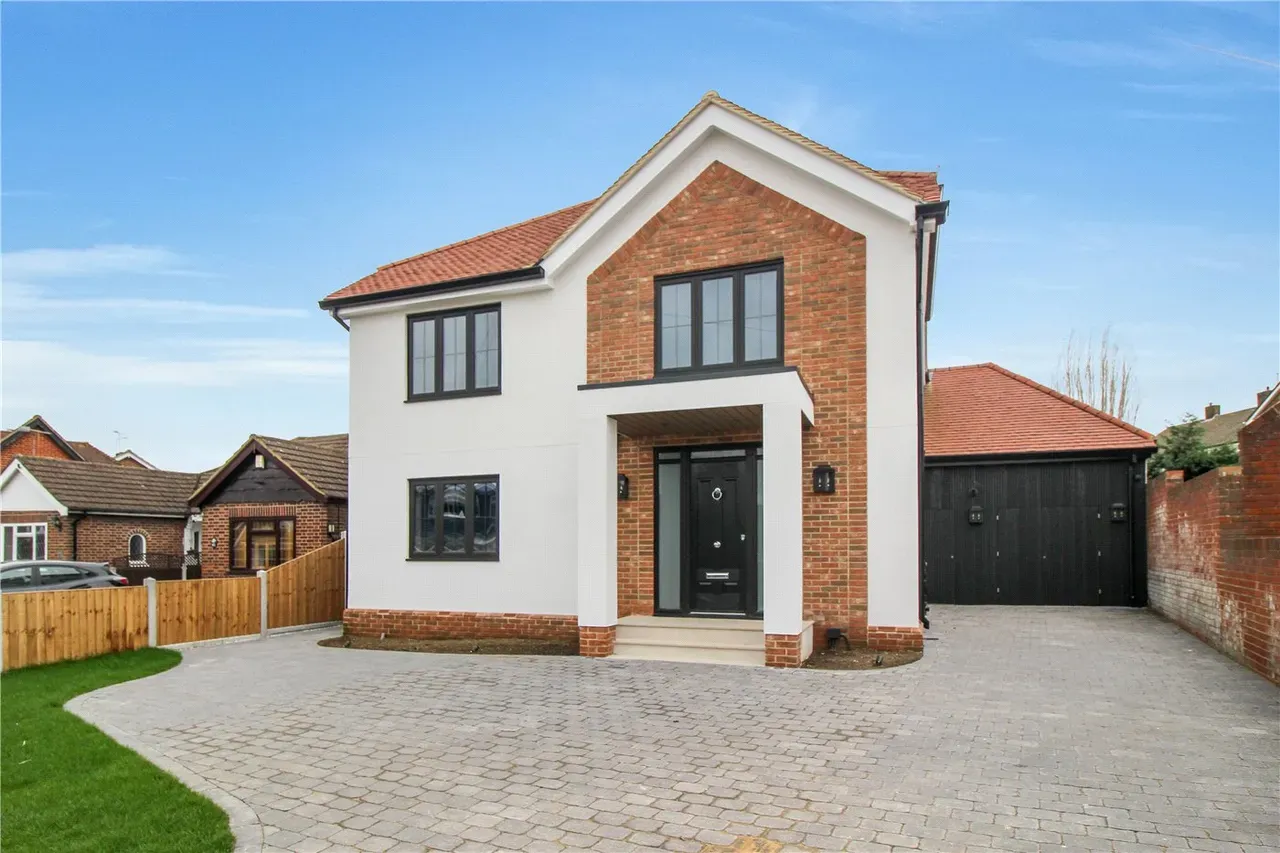 Detached house exterior