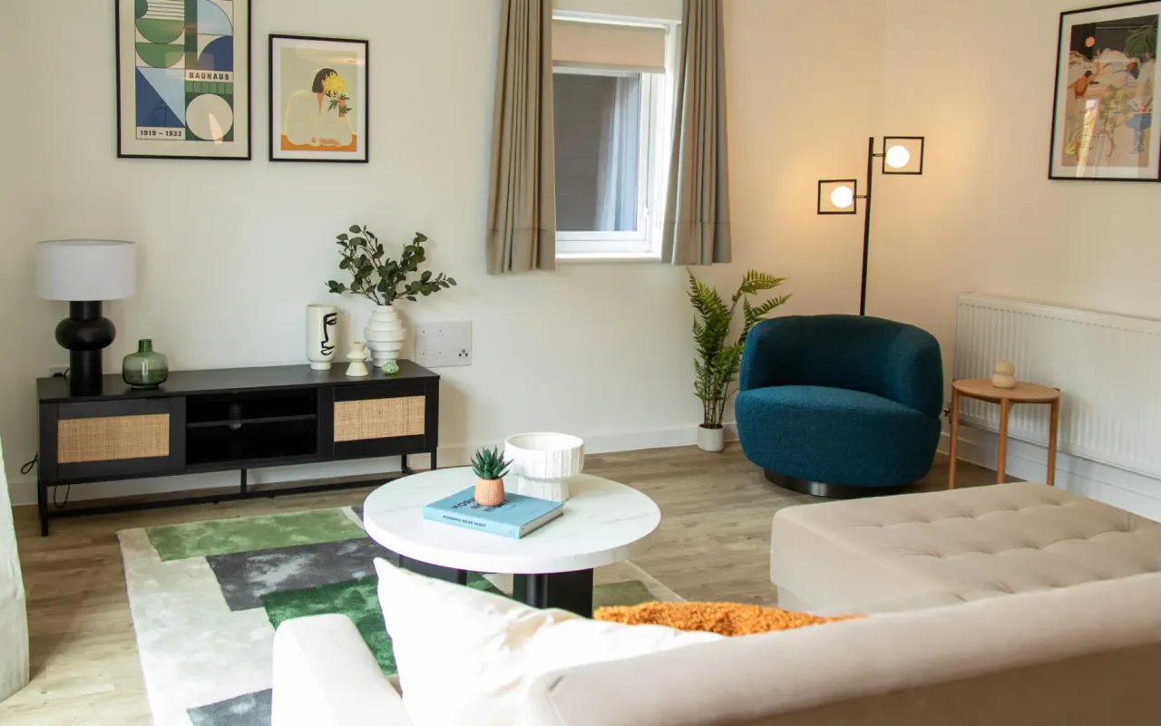 Chalkwood — illustrative show-home living room