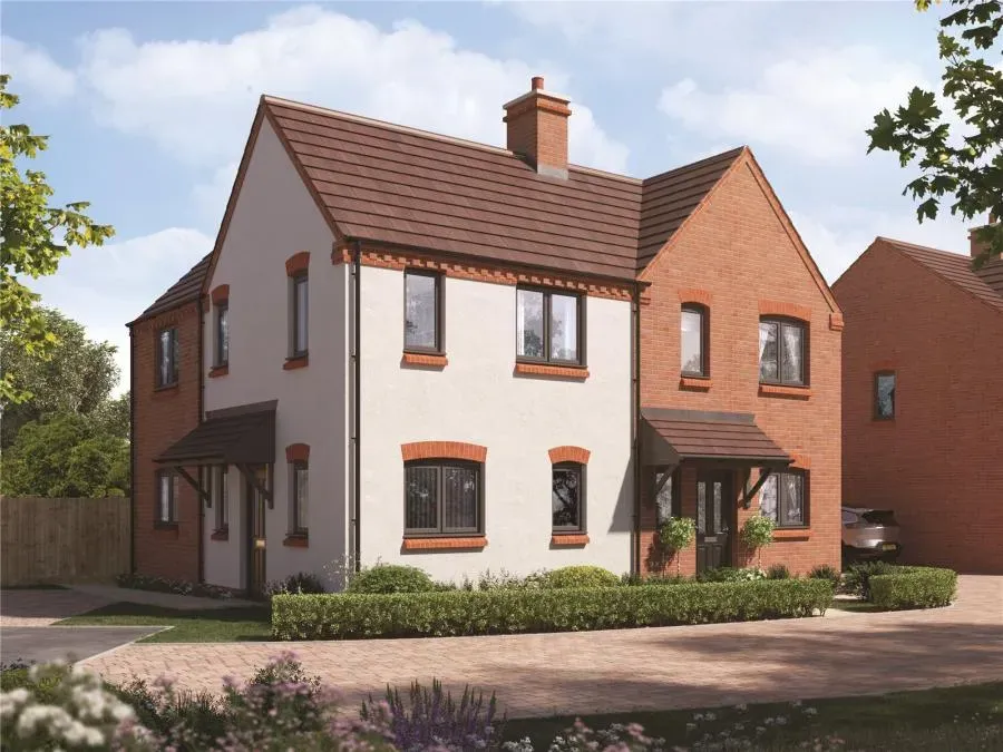 Semi-detached homes CGI