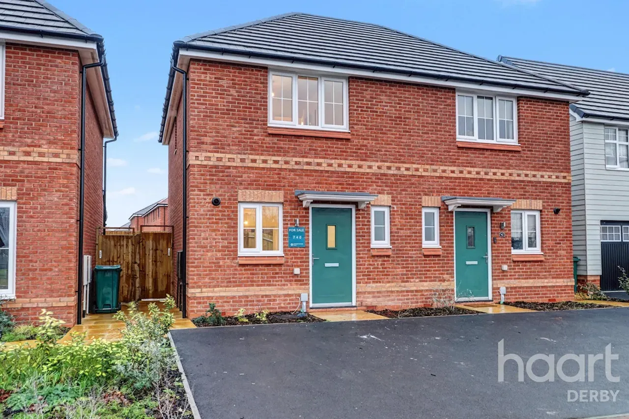 Semi-detached brick homes
