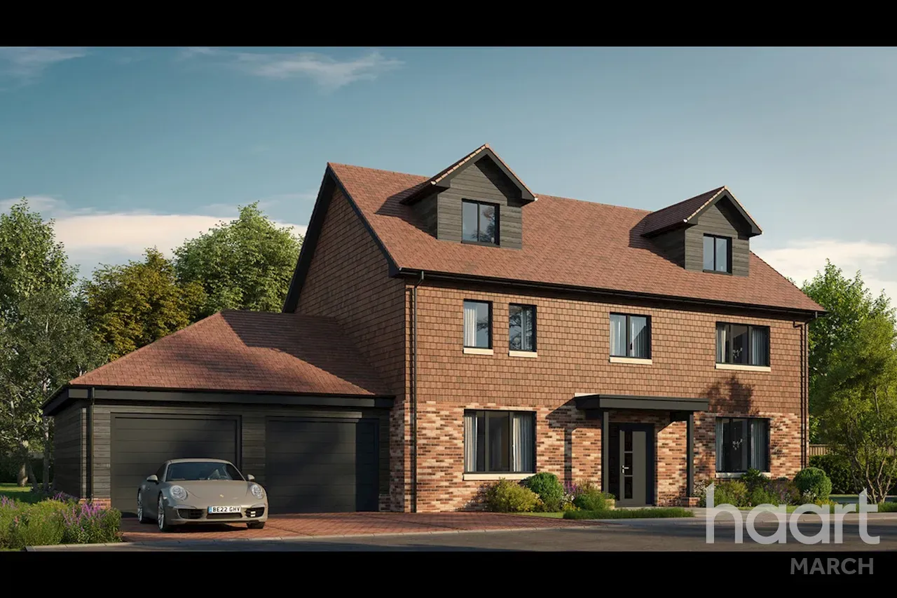 Detached family home CGI