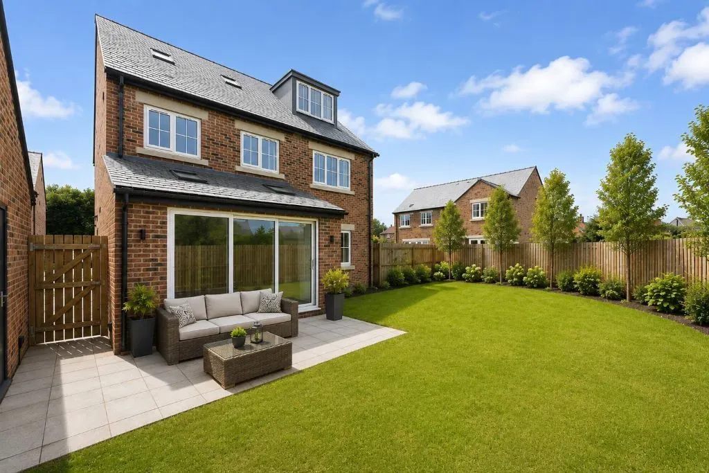 Detached home with garden