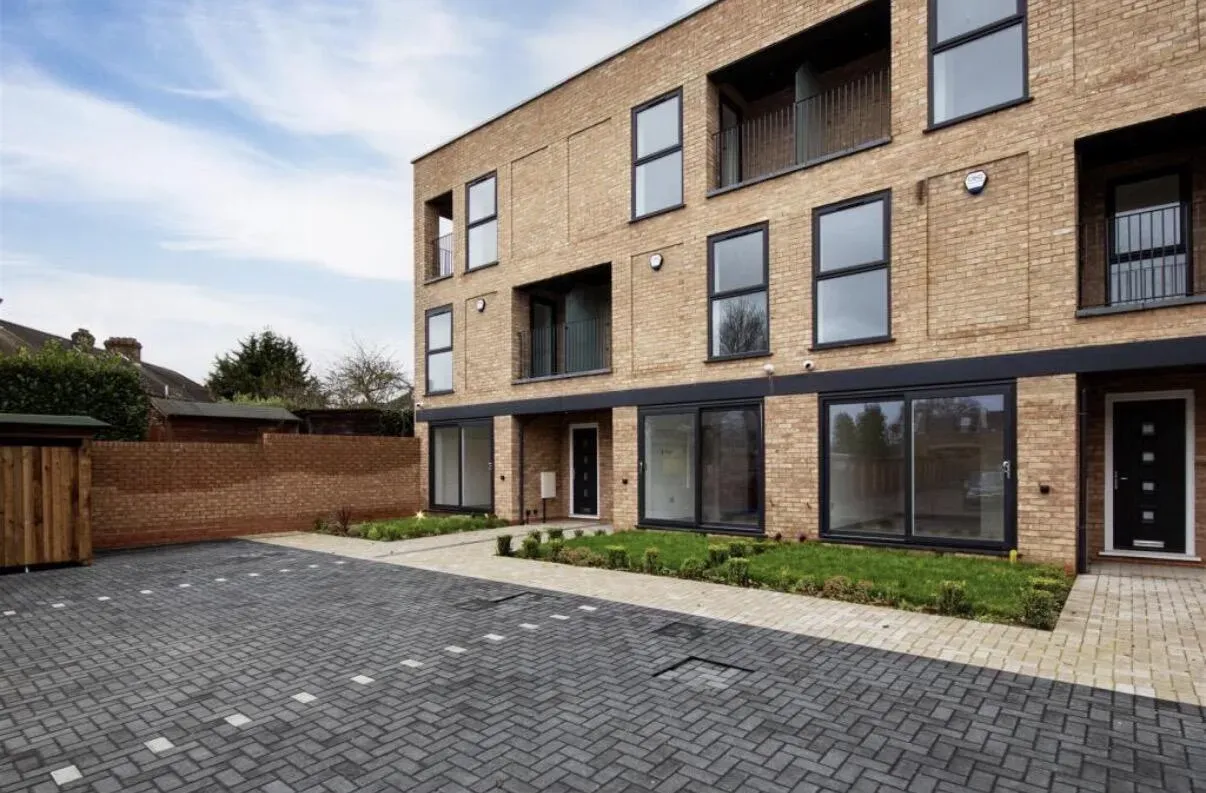Brick building exterior