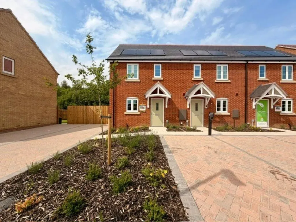Semi-detached homes exterior