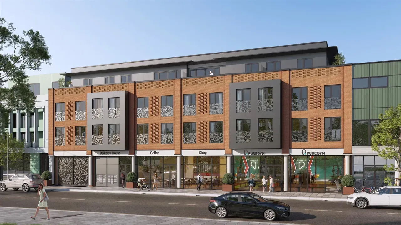 Street-level CGI exterior