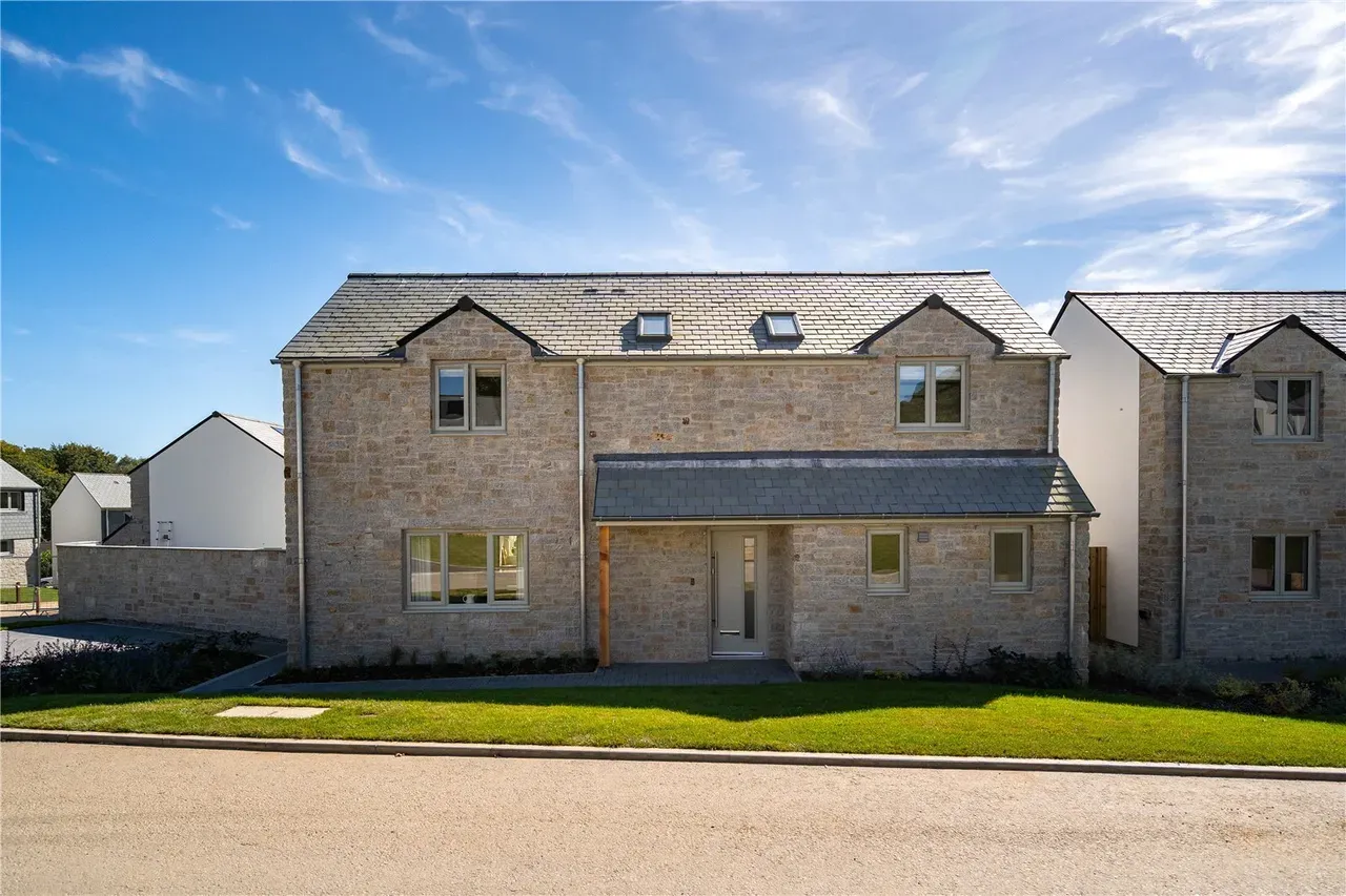 Stone detached house exterior