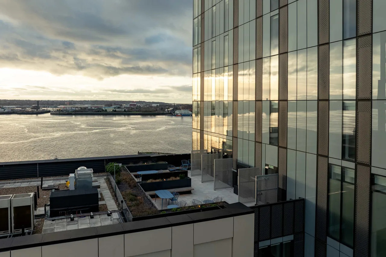 Lighthaus exterior and waterfront terrace