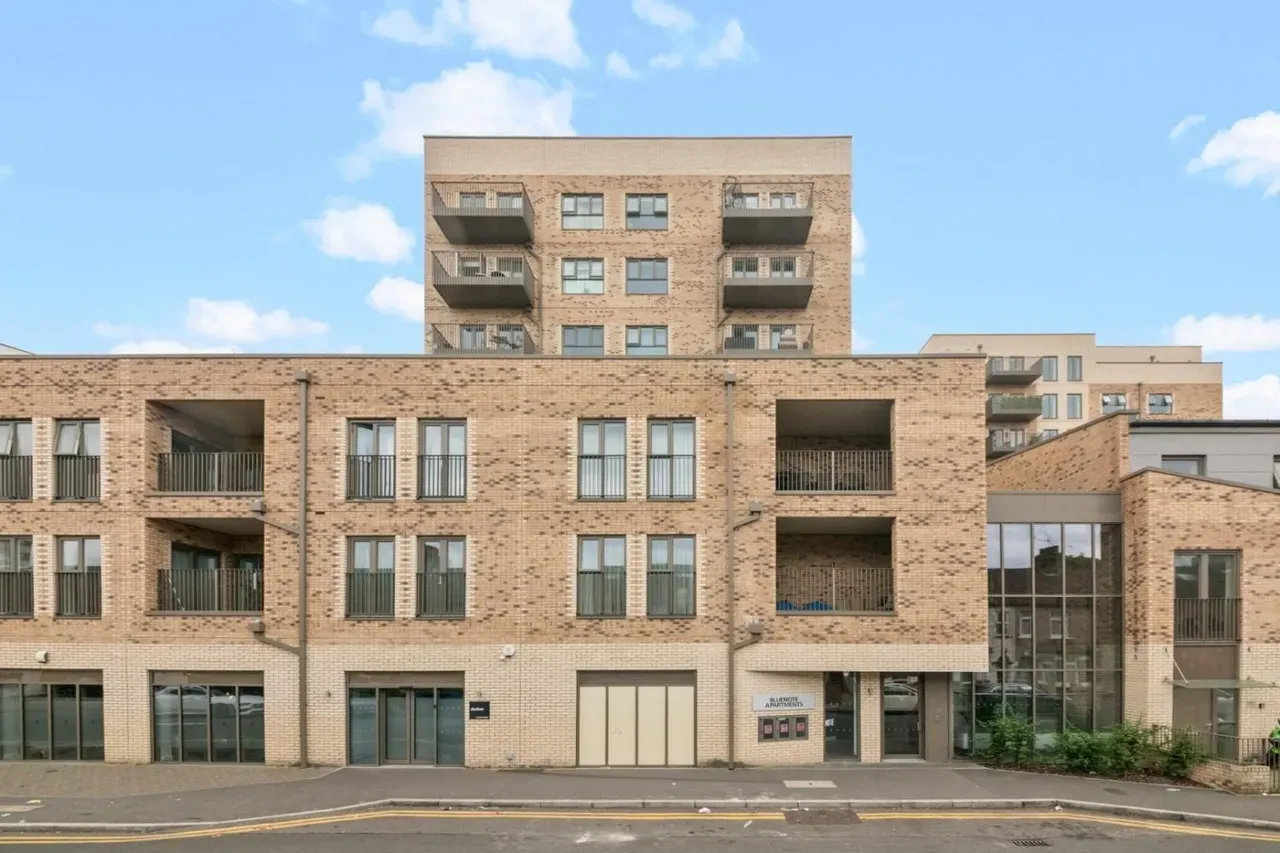 Brick building exterior