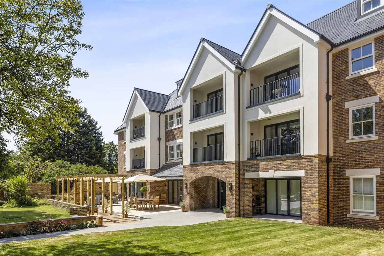 Brick and render exterior
