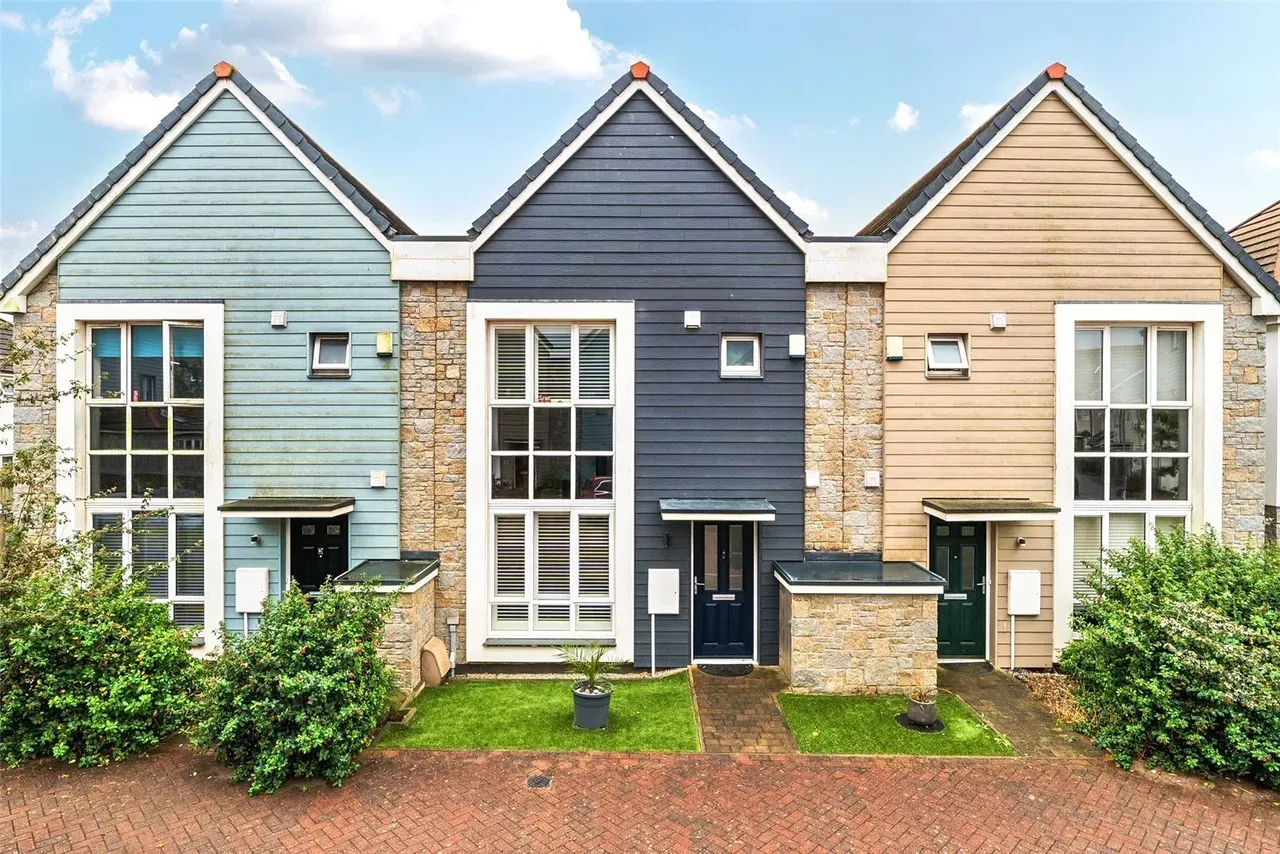 Terraced houses exterior