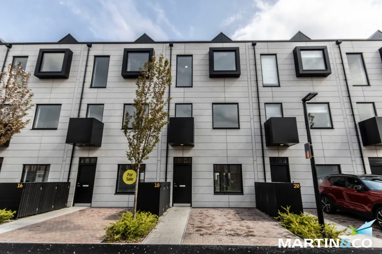 Terraced homes exterior