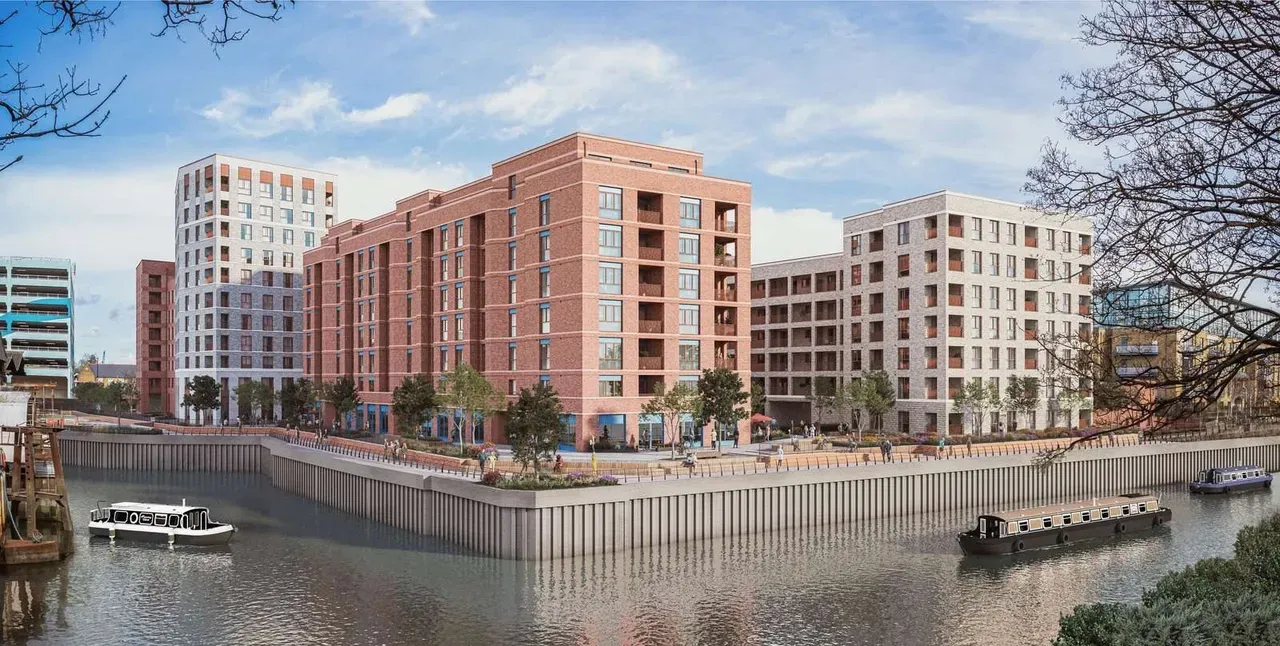 Riverside building CGI