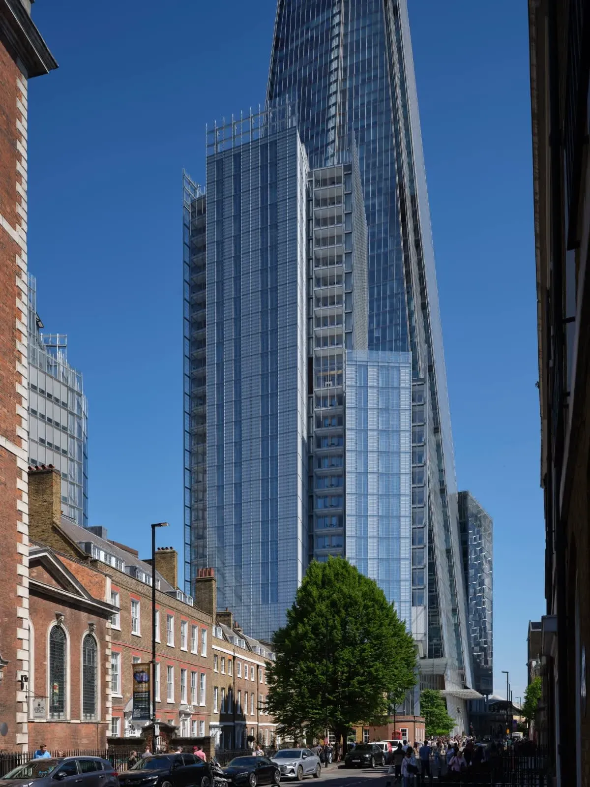 Tower exterior from street