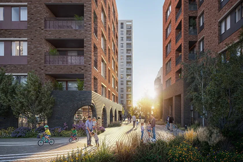 Streatham Common Junction, Lambeth: new homes by Barratt Homes