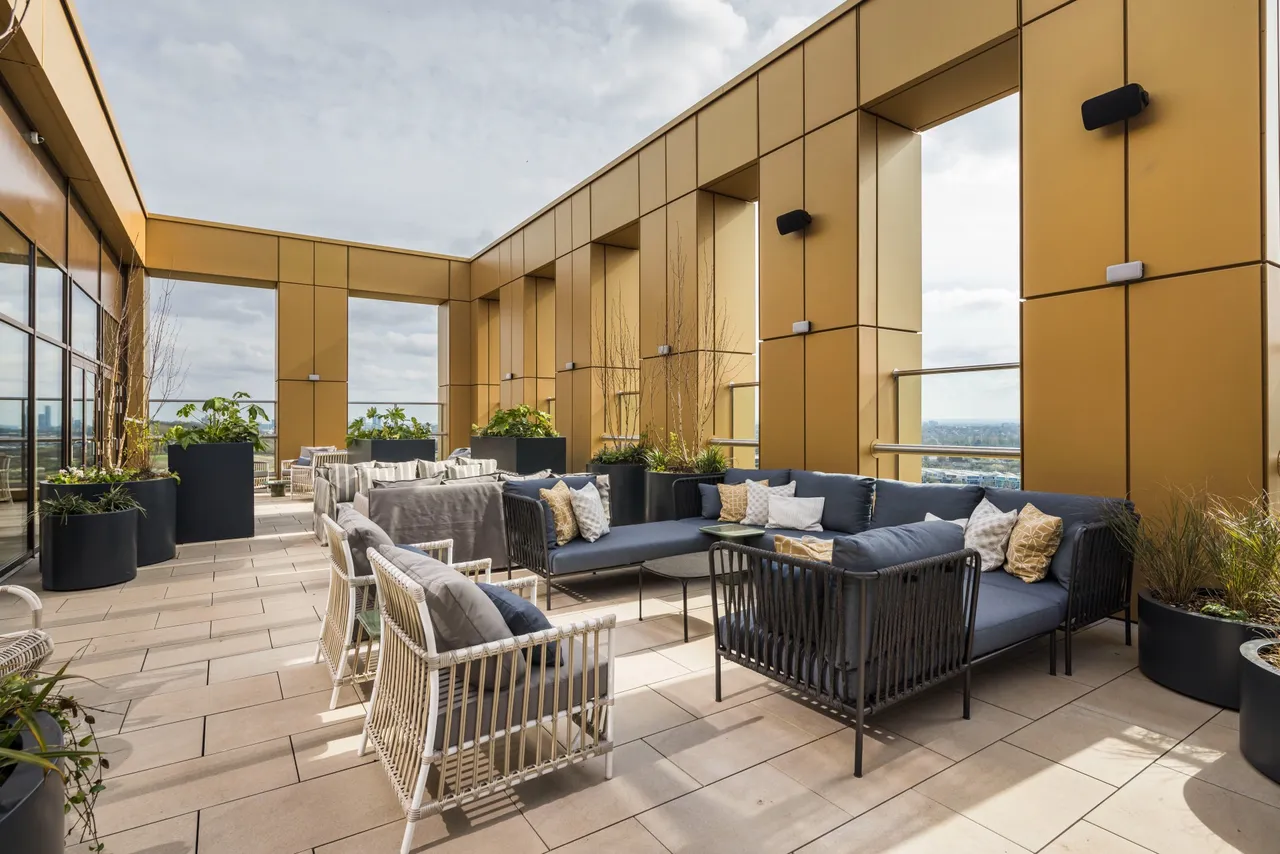 Roof terrace