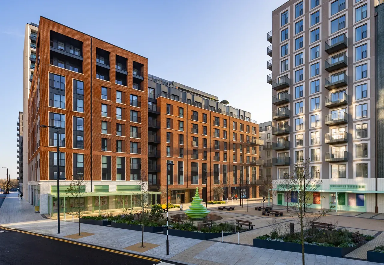 Courtyard buildings exterior