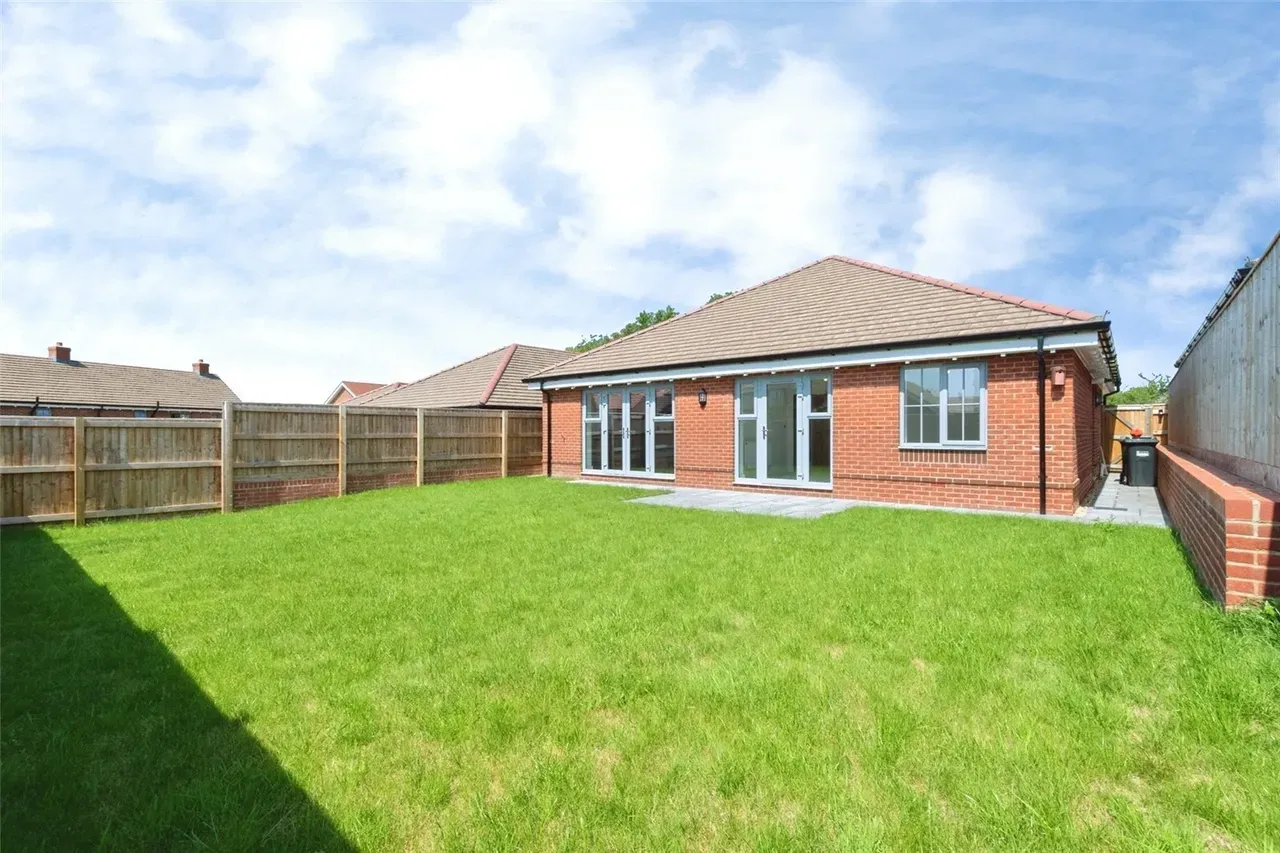 Rear of bungalow