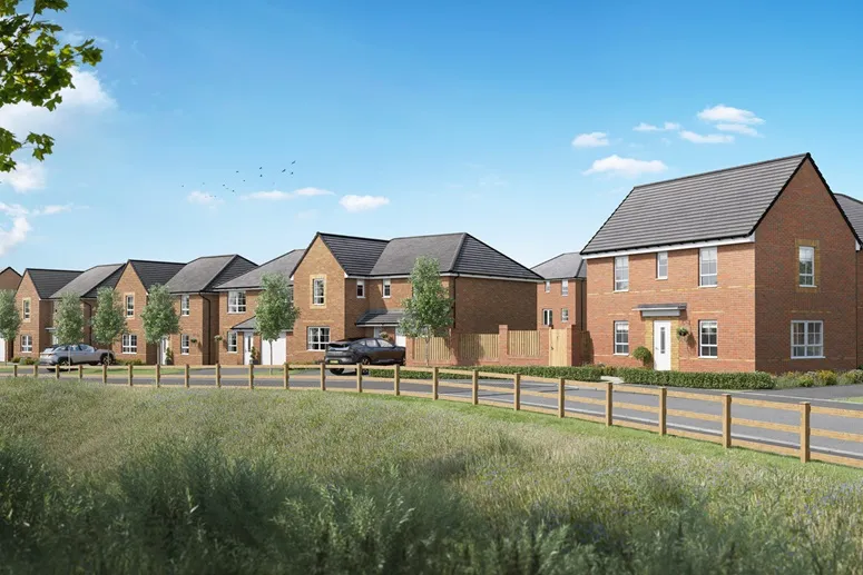 Barratt Homes at Thoresby Vale, Edwinstowe: new homes by Barratt Homes