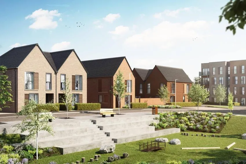 Montem Square, Slough: new homes by Bellway Homes