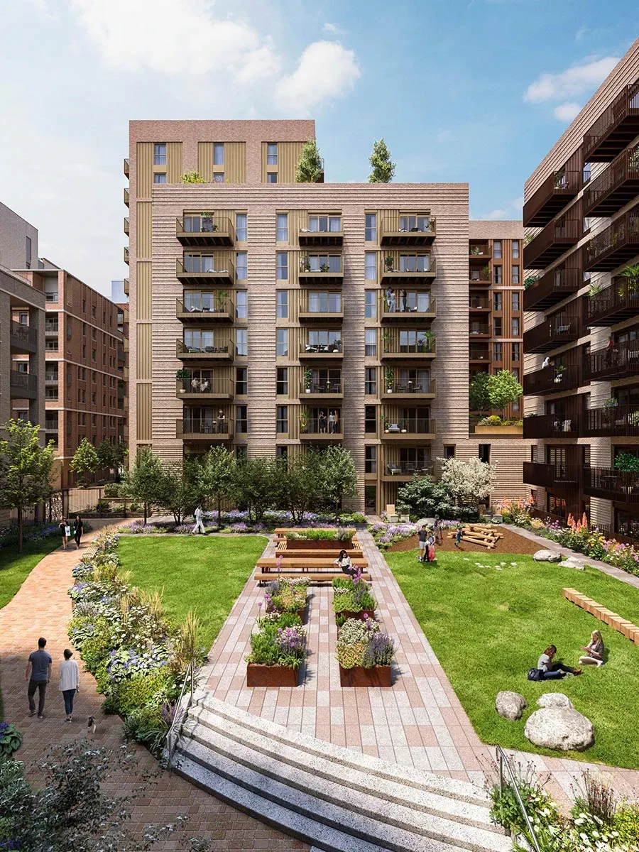 Alexandra Gate, Hornsey: new homes by Berkeley Homes