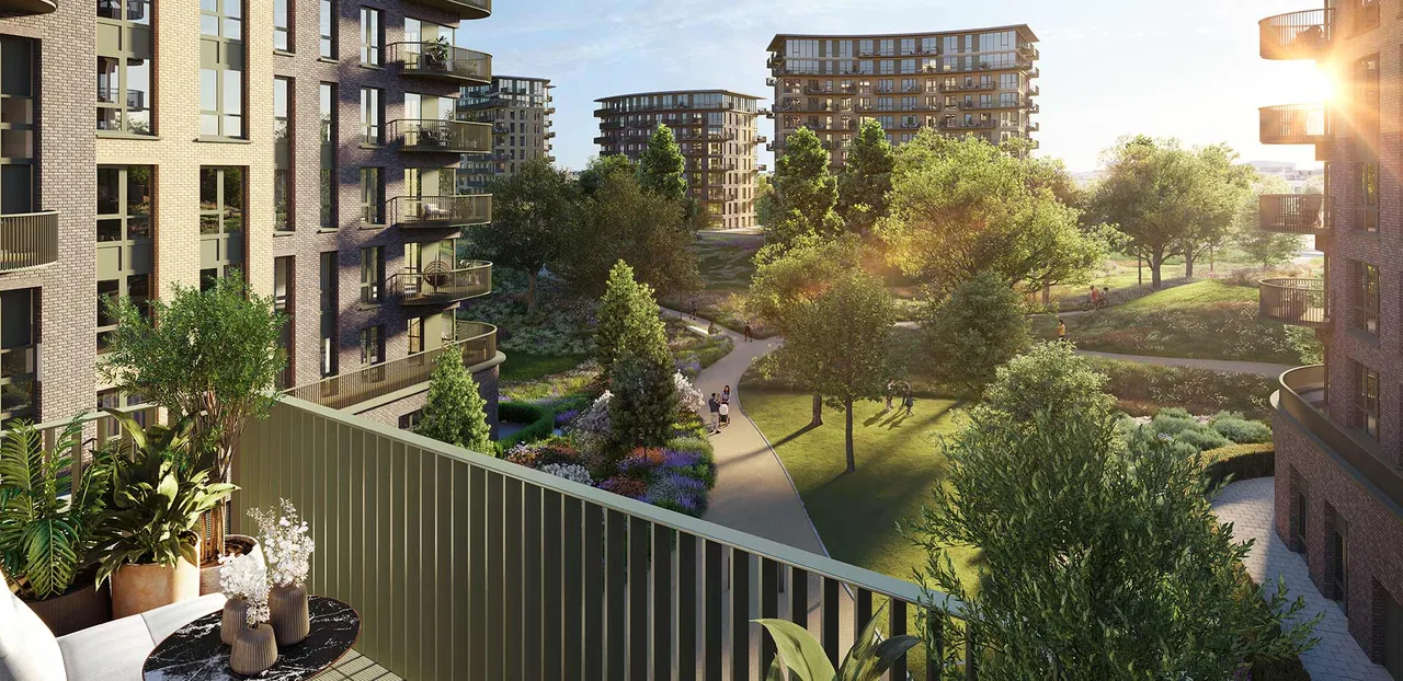 Central Gardens, Greenwich: new homes by Berkeley Homes