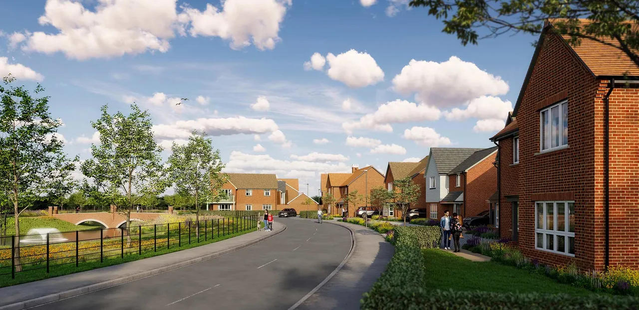 Eastbrook Village, Milton Keynes: new homes by Berkeley Homes