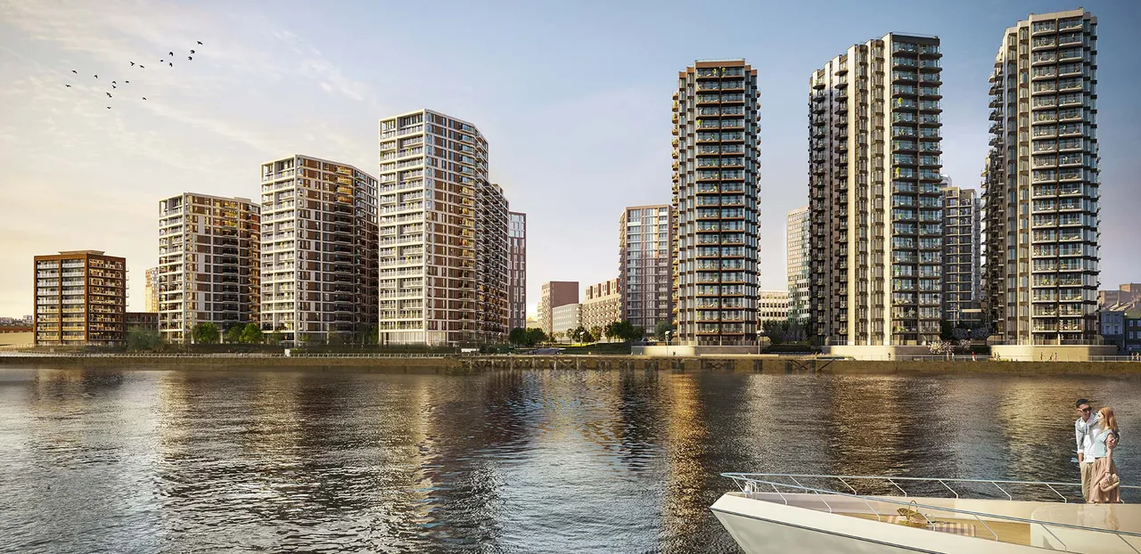 Galley Wharf - West Quay, Woolwich: new homes by Berkeley Homes