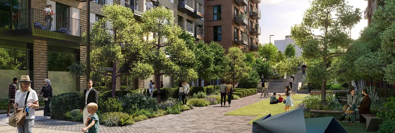 Union Court, Watford: new homes by Berkeley Homes