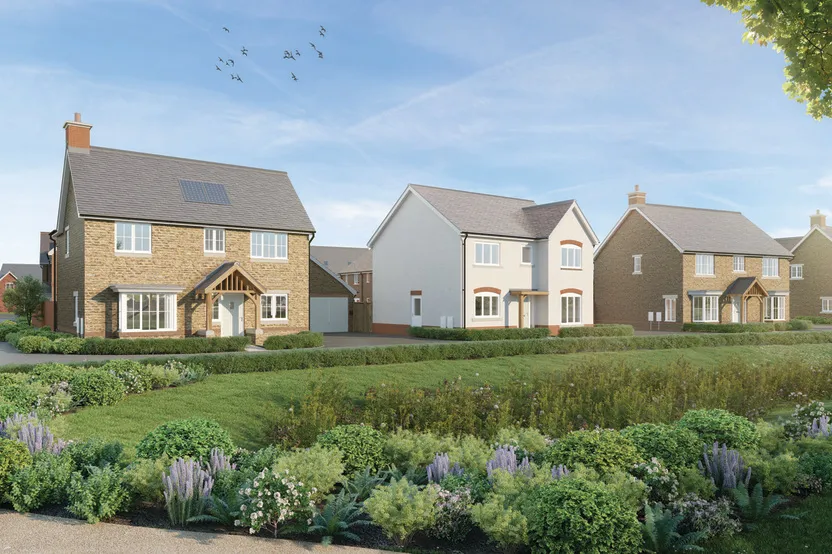 King George Park, Swindon: new homes by Bovis Homes