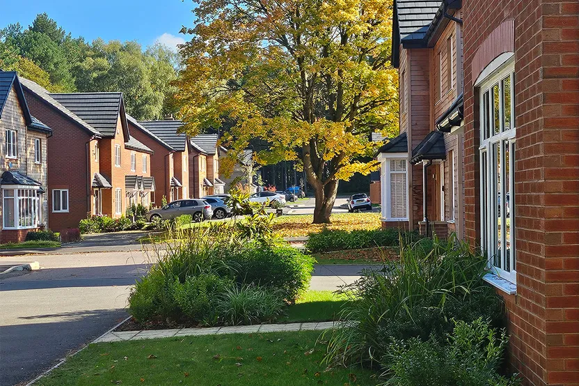 The Crescent, Kidderminster: new homes by Bovis Homes