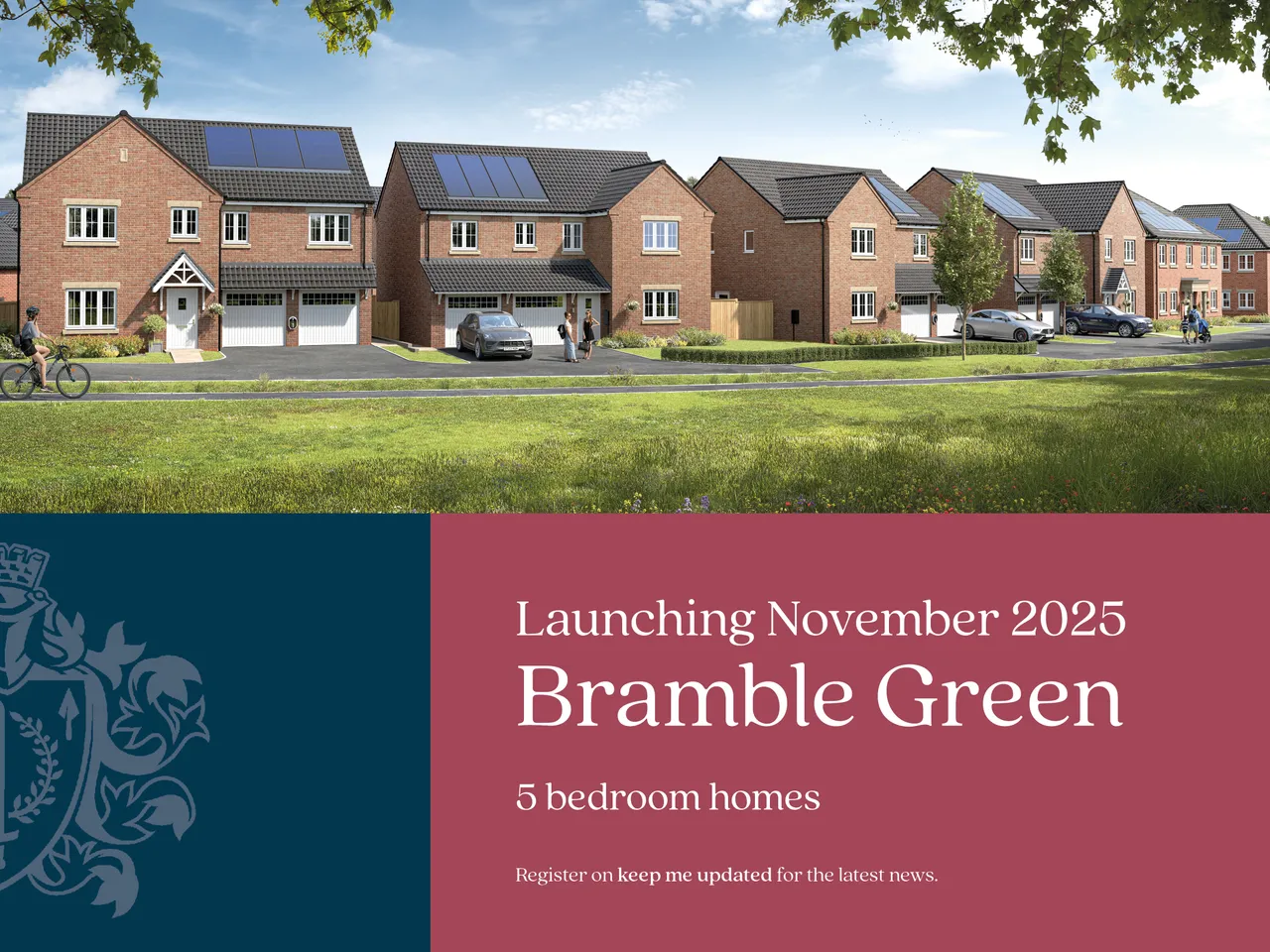 Bramble Green, Market Harborough: new homes by Charles Church
