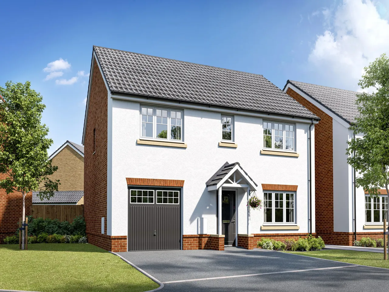Chancery Park, Exning: new homes by Charles Church