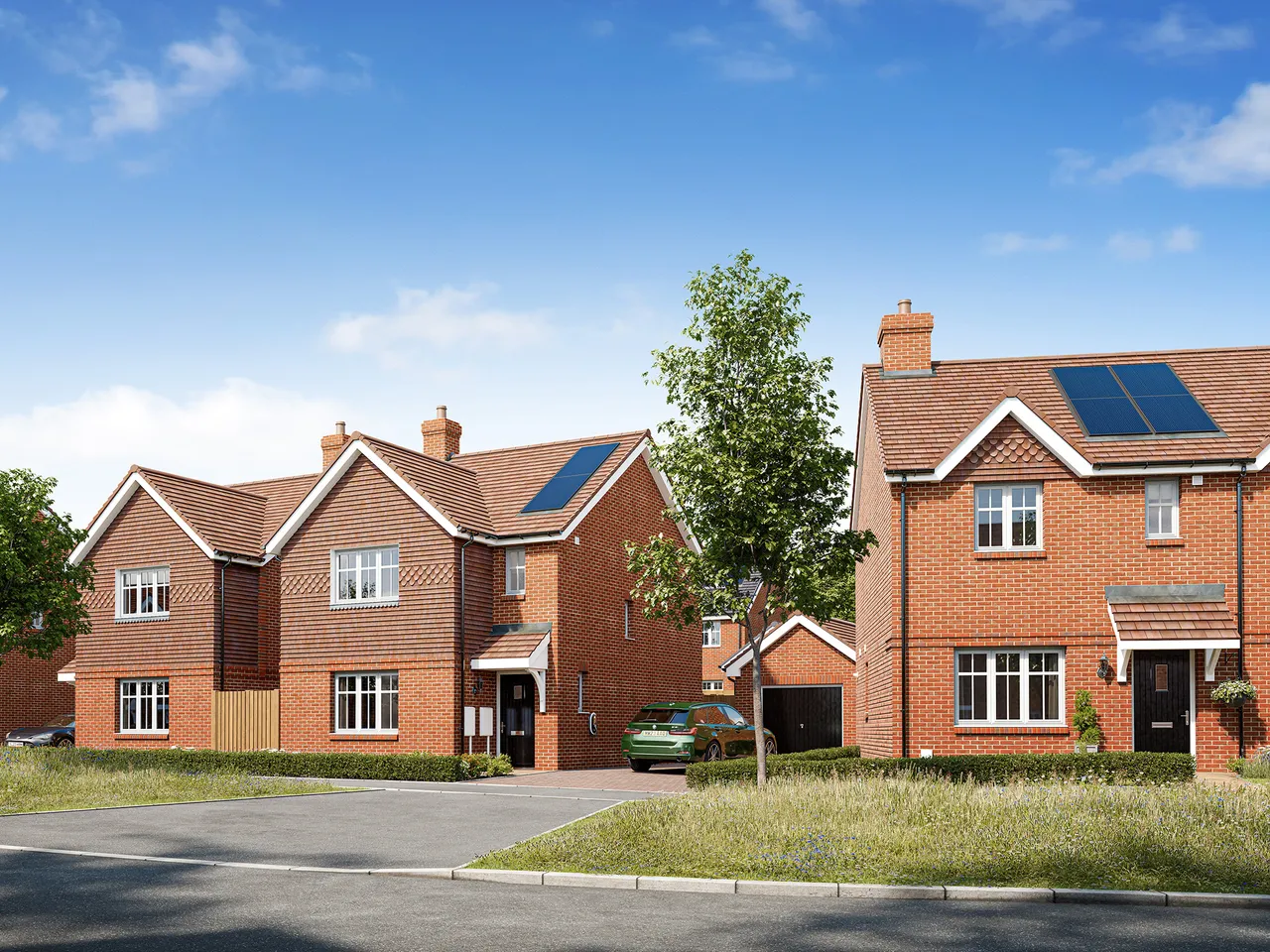 Crownfield Court, Windlesham: new homes by Charles Church
