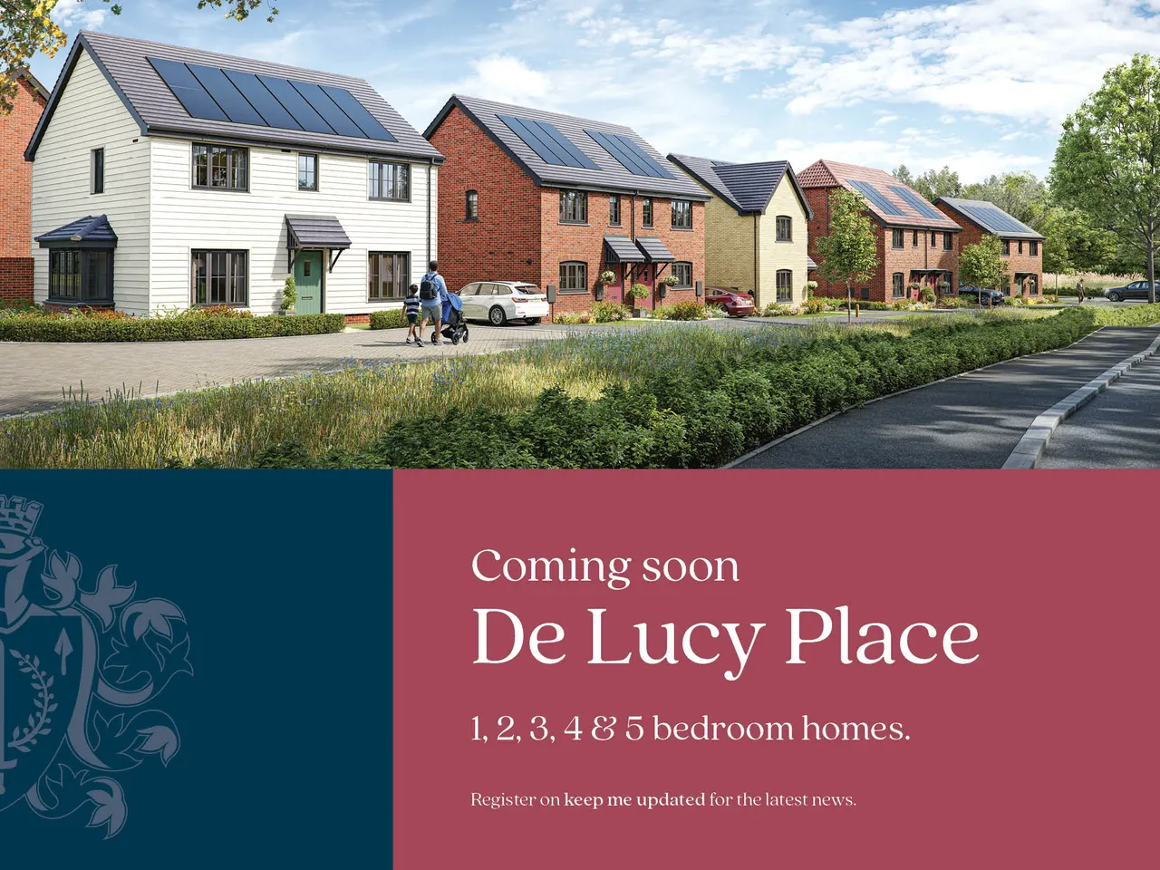 De Lucy Place, Ongar: new homes by Charles Church