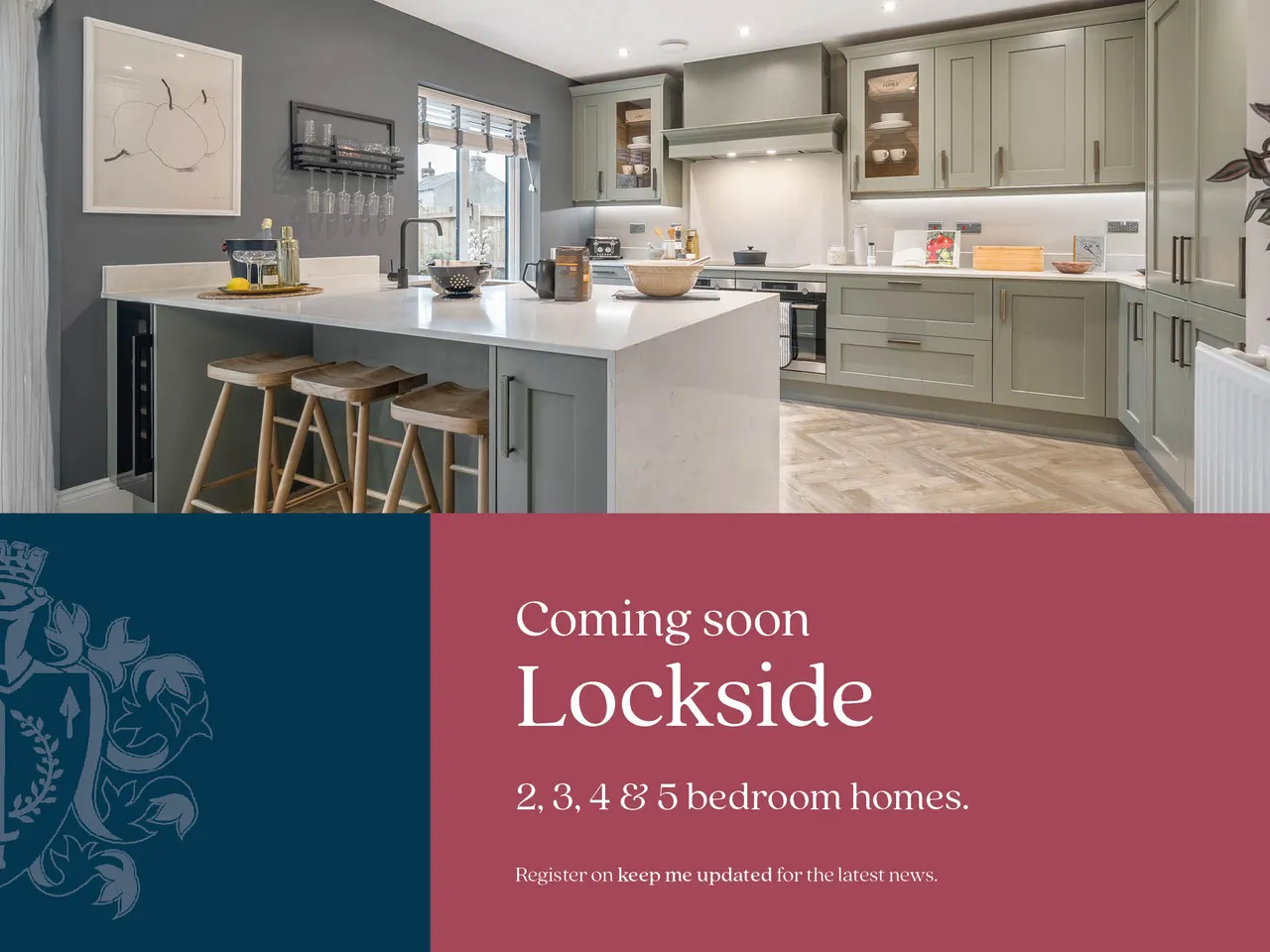 Lockside, Lichfield: new homes by Charles Church