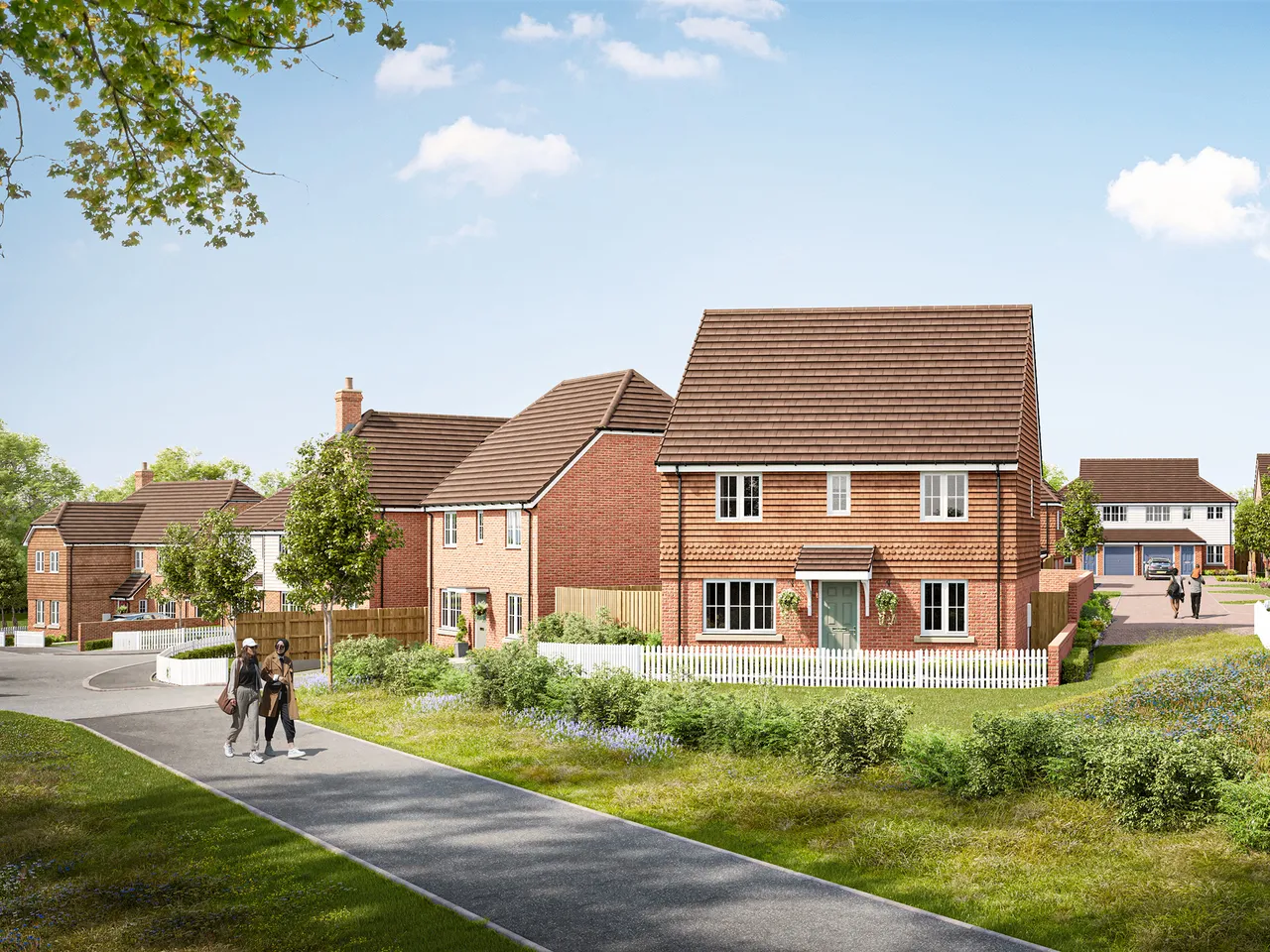 The Paddocks, Horsmonden: new homes by Charles Church