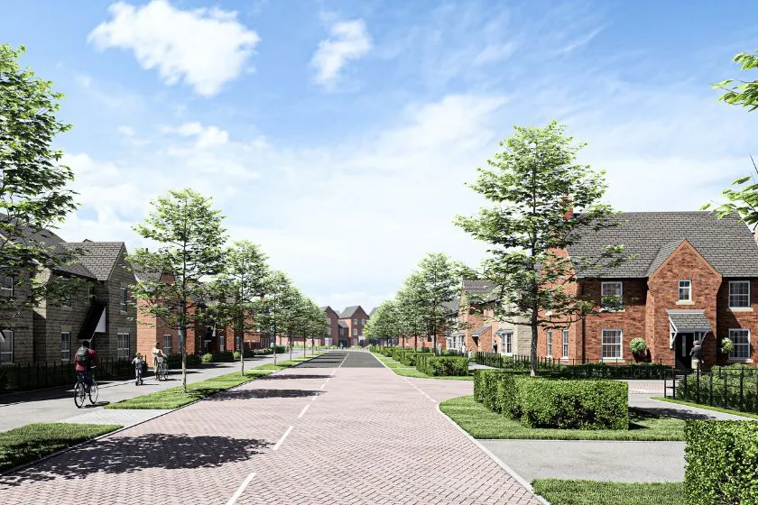 Ashbourne Airfield, Ashbourne: new homes by David Wilson Homes