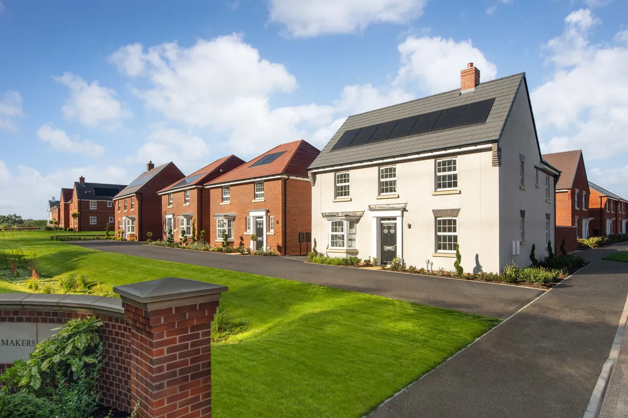 Clockmakers, Whitchurch: new homes by David Wilson Homes