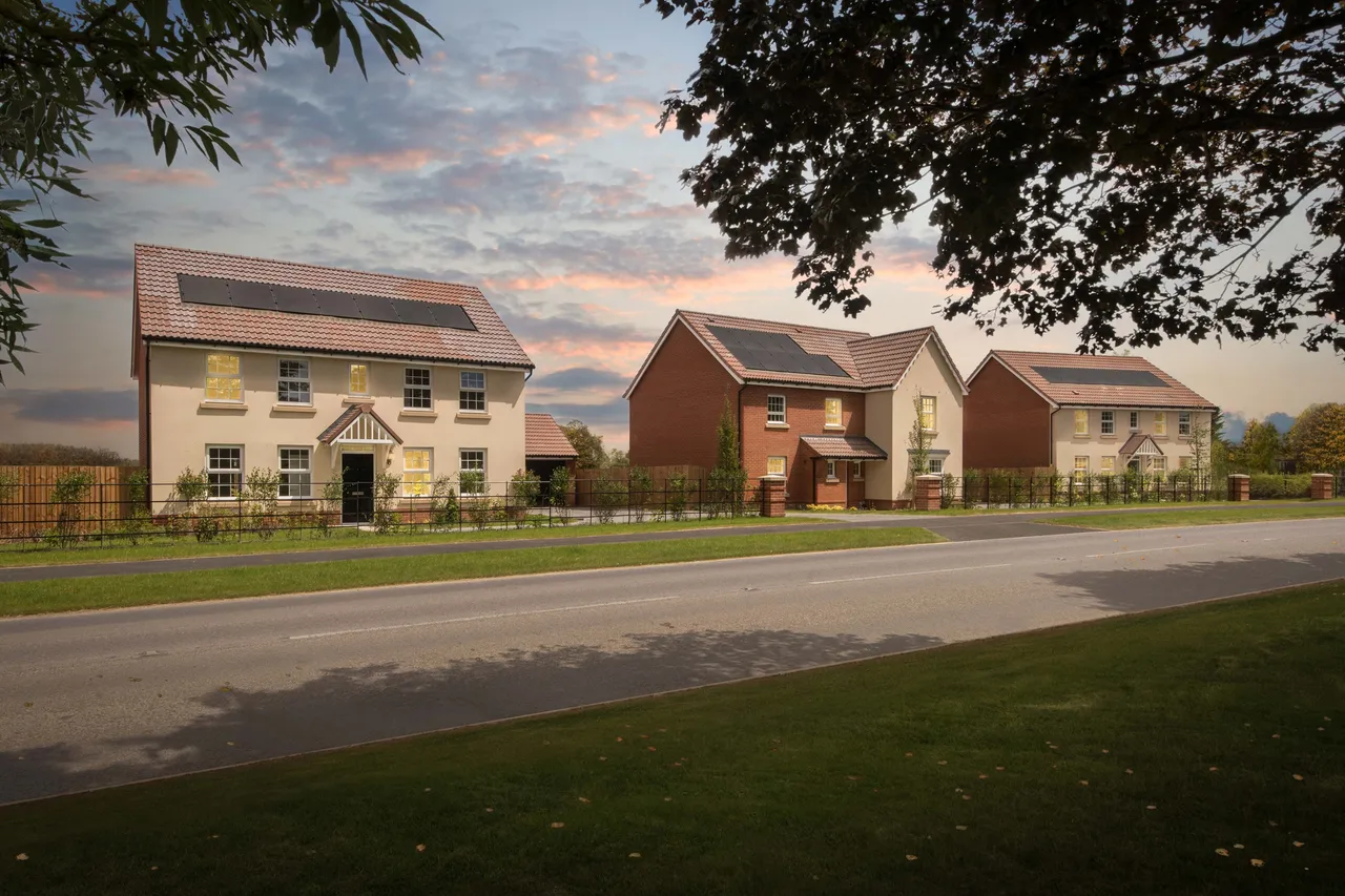 Constable Gardens, East Bergholt: new homes by David Wilson Homes